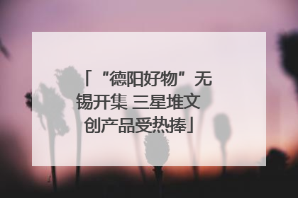 “德阳好物”无锡开集 三星堆文创产品受热捧