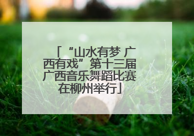 “山水有梦 广西有戏”第十三届广西音乐舞蹈比赛在柳州举行
