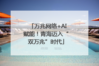 万兆网络+AI赋能！青海迈入“双万兆”时代