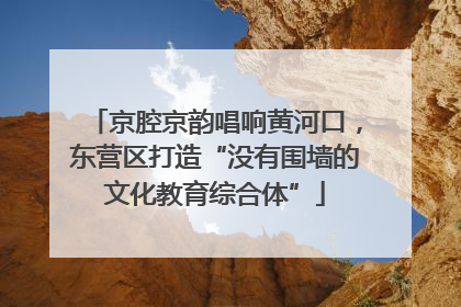 京腔京韵唱响黄河口，东营区打造“没有围墙的文化教育综合体”