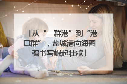 从“一群港”到“港口群”，盐城港向海图强书写崛起壮歌
