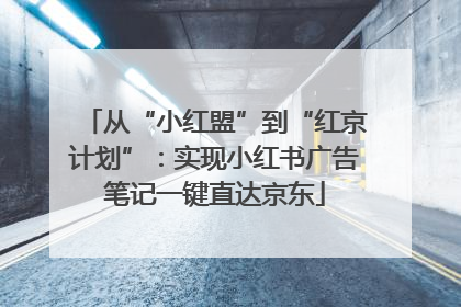 从“小红盟”到“红京计划”：实现小红书广告笔记一键直达京东