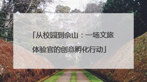 从校园到佘山：一场文旅体验官的创意孵化行动