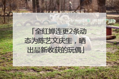 全红婵连更2条动态为陈艺文庆生，晒出最新收获的玩偶