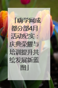 嗨学网成都分部4月活动纪实：庆典荣耀与培训提升共绘发展新蓝图