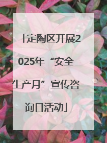 定陶区开展2025年“安全生产月”宣传咨询日活动