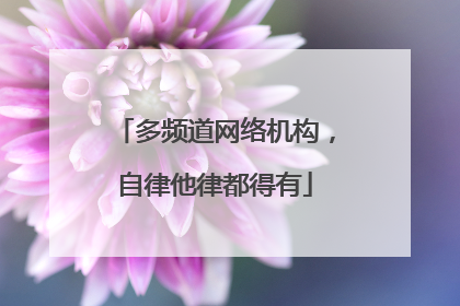 多频道网络机构，自律他律都得有