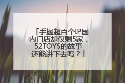 手握超百个IP国内门店却仅剩5家，52TOYS的故事还能讲下去吗？