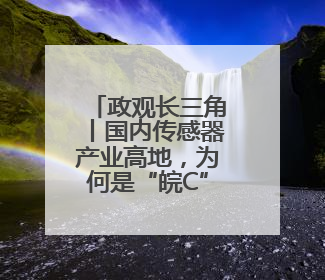 政观长三角丨国内传感器产业高地，为何是“皖C”蚌埠