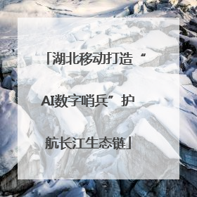 湖北移动打造“AI数字哨兵”护航长江生态链