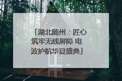 湖北随州：匠心筑牢无线屏障 电波护航华夏盛典