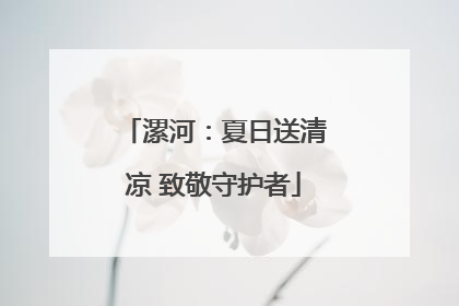 漯河：夏日送清凉 致敬守护者