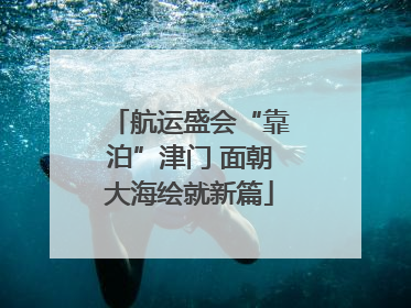 航运盛会“靠泊”津门 面朝大海绘就新篇