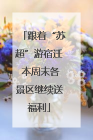 跟着“苏超”游宿迁 本周末各景区继续送福利