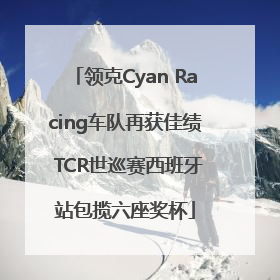 领克Cyan Racing车队再获佳绩 TCR世巡赛西班牙站包揽六座奖杯