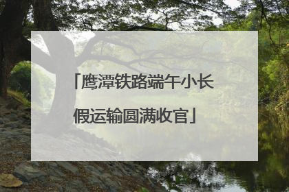 鹰潭铁路端午小长假运输圆满收官