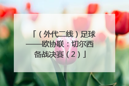 （外代二线）足球——欧协联：切尔西备战决赛（2）